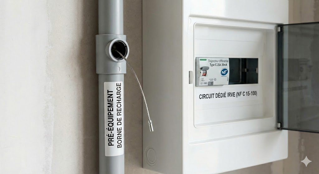 Installation borne de recharge à Limoges