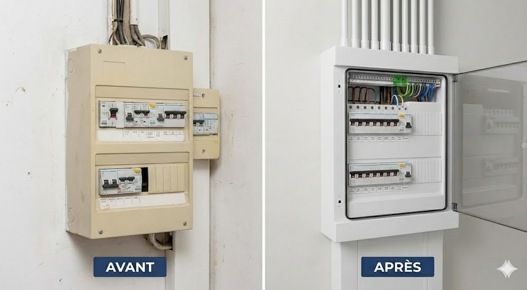Remplacement tableau électrique à Limoges